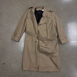London Fog Classic Beige Trench Coat